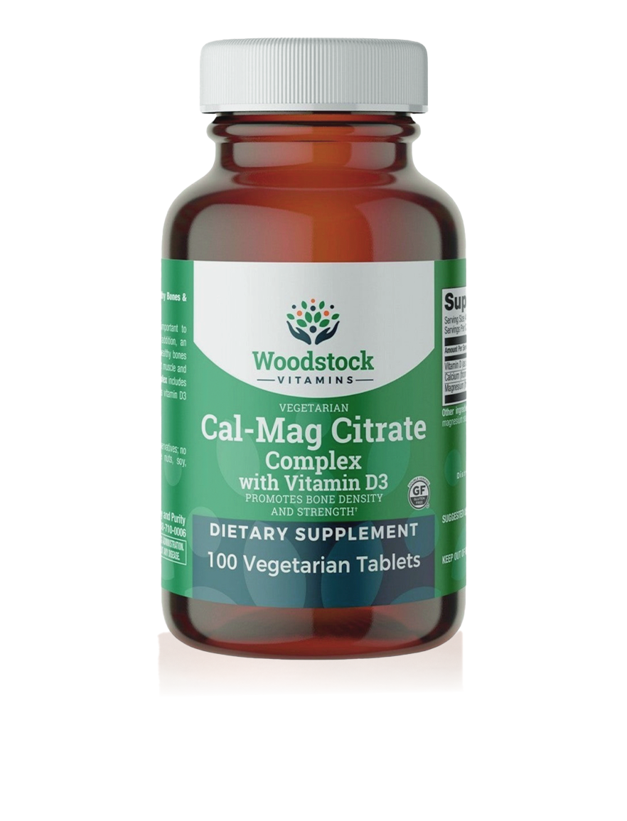 Cal-Mag Citrate Complex with Vitamin D3 - 100 Tablets