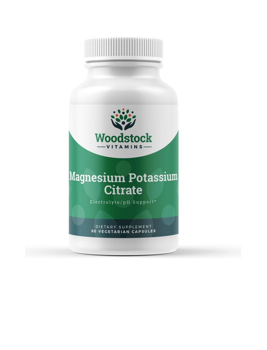 Magnesium Potassium Citrate - 60 Capsules