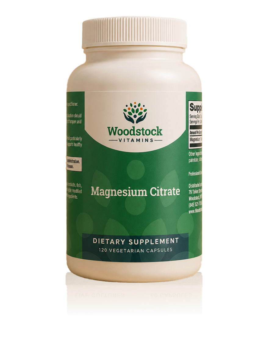 Magnesium Citrate - 120 Capsules
