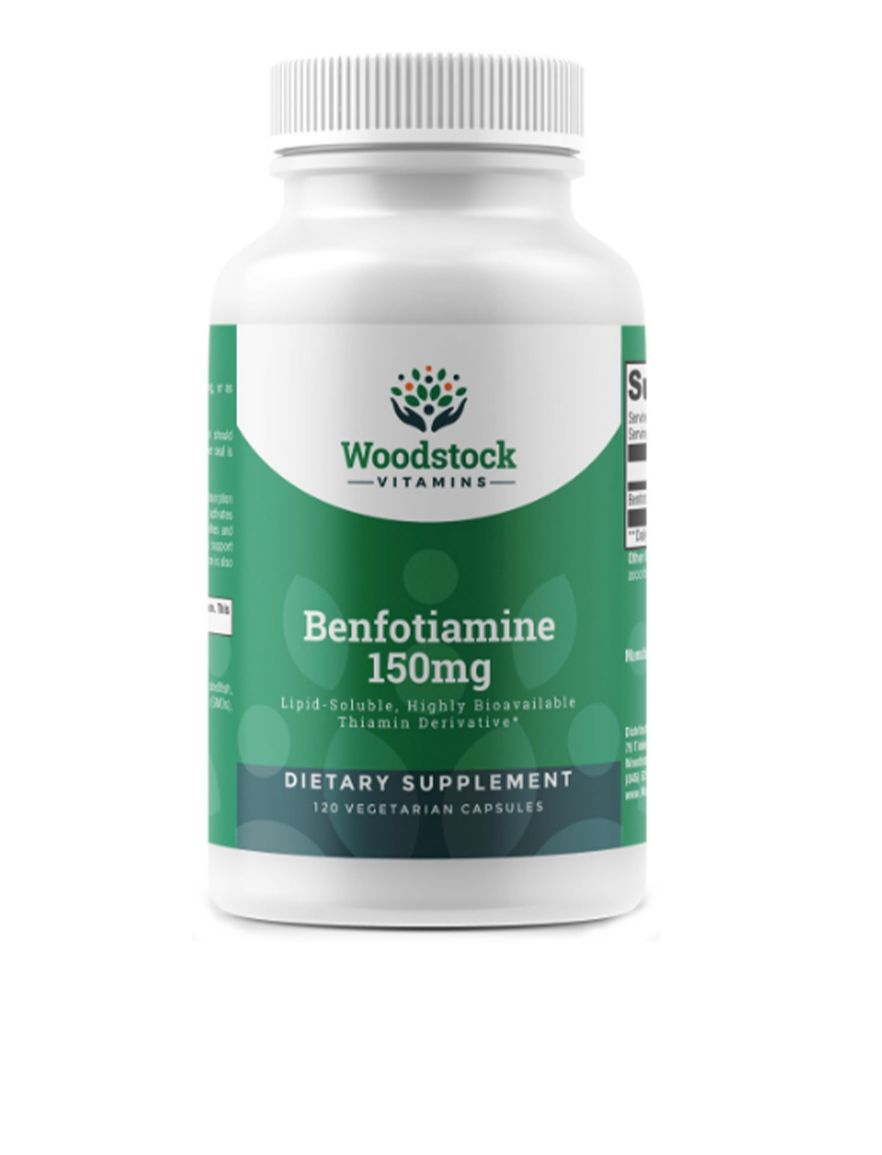 Benfotiamine 150 mg - 120 Capsules