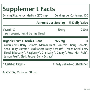Pure Radiance C - 4 oz Powder Supplement Facts