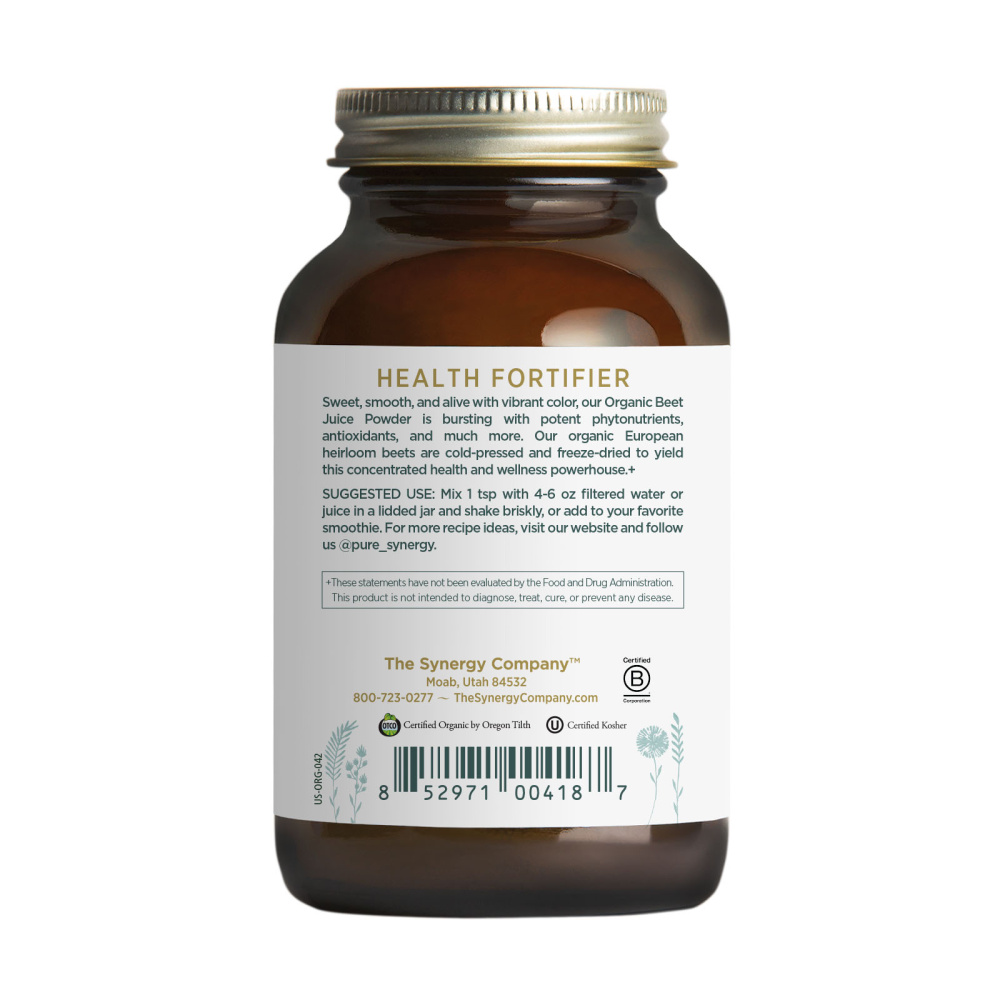 Beet Juice Powder - 6.35 oz - Image 2