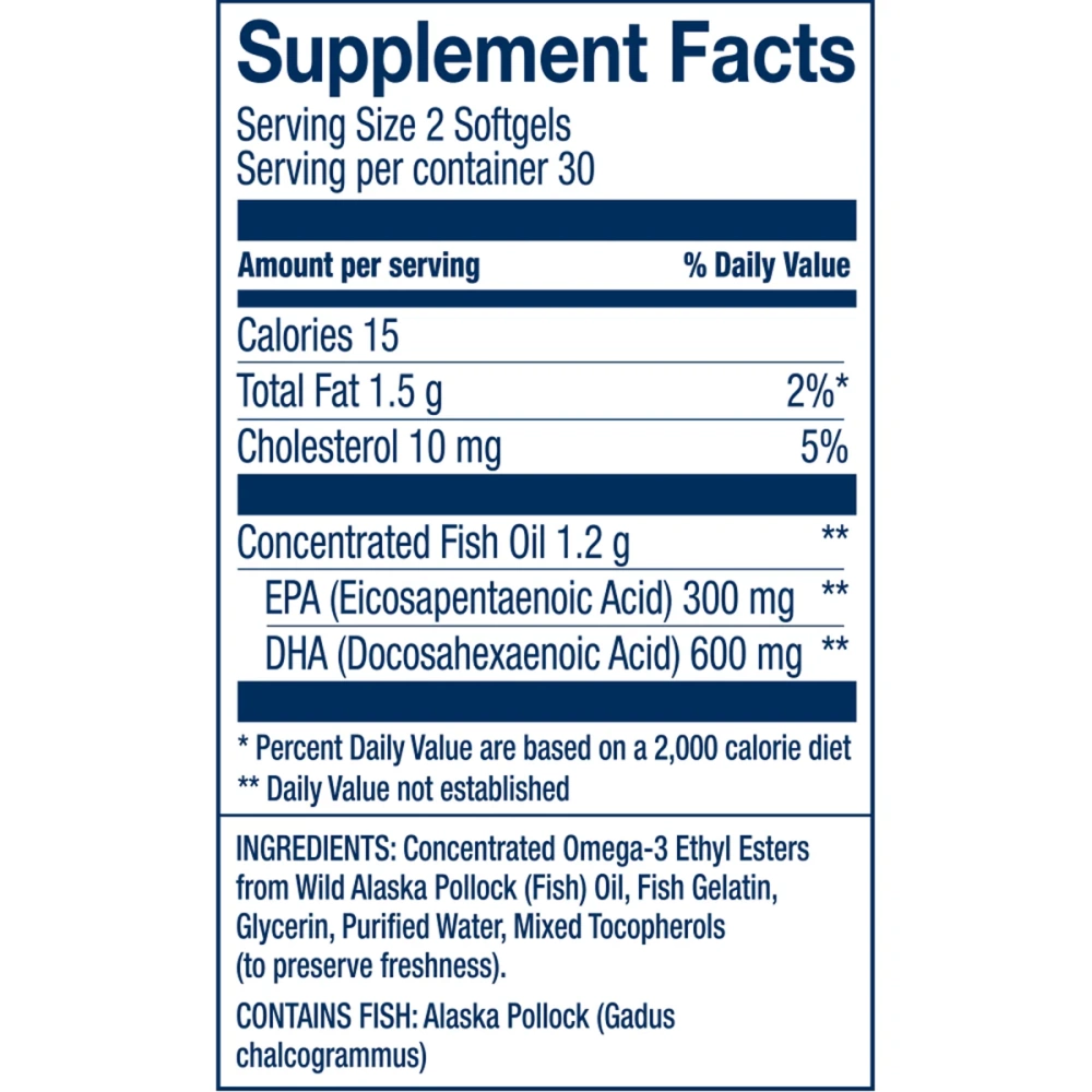 Prenatal DHA - 60 Softgels - Image 2